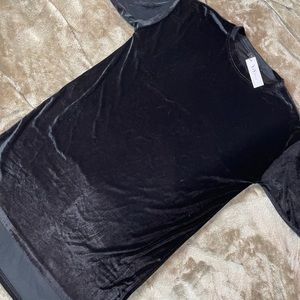 Velvet T-Shirt Dress